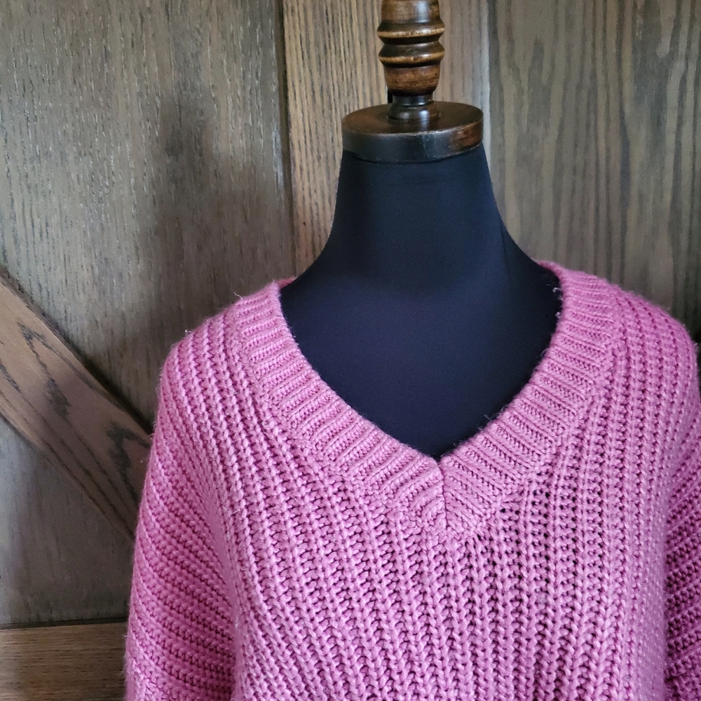 Cinq A Sept V Neck Knit Sweater - Picture 4 of 4